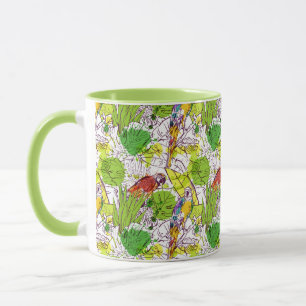 Mug Perroquets tropicaux