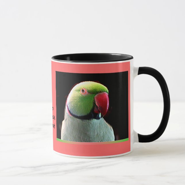 Mug Perruche de Ringneck d'Indien (Droite)