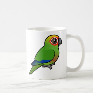 Mug perruche D'or-couverte