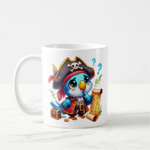 Mug Perruche Pirate Mignonne Aventure Artistique
