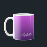Mug Personalisé violet ombre<br><div class="desc">Personalisé violet ombre</div>