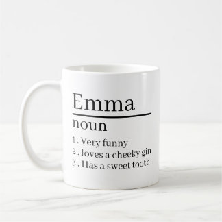 Mug Personalised Name Definition Gifts Ideas Presents 