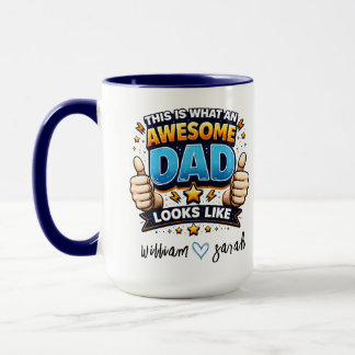Mug Personalized Best Daddy Ever | Custom Father’s Day