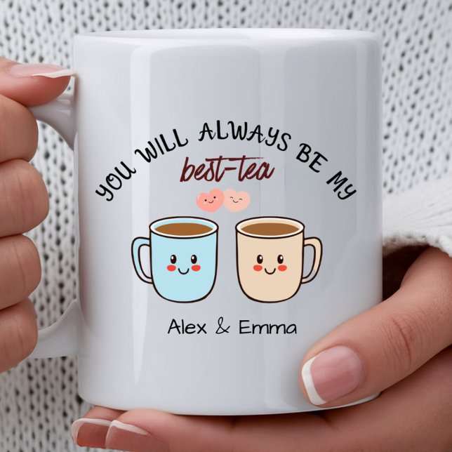 Mug Personalized Best-Tea Couple   (Créateur téléchargé)
