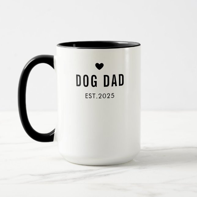 Mug Personalized Dog Mom – Custom Name Mother’s Day (Gauche)