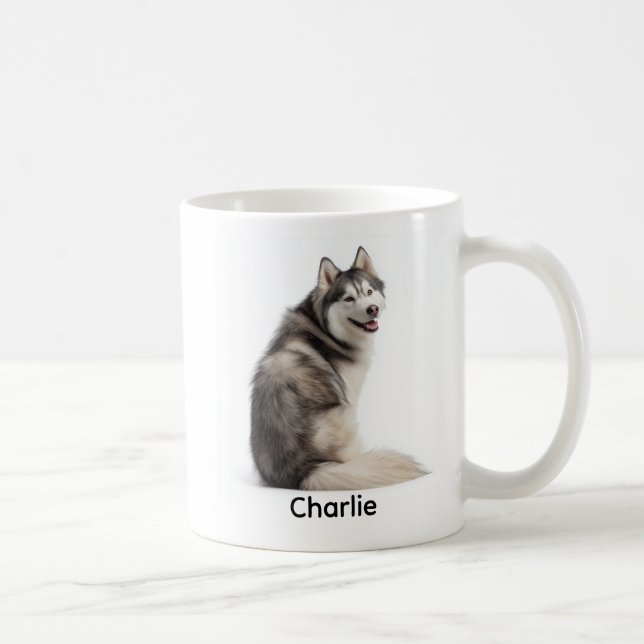 Mug Personalized Husky “I Own You” (Droite)