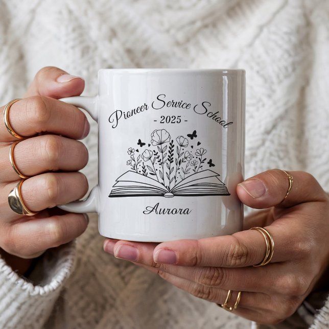 Mug Personalized JW Pioneer Service School Class 2025 (Créateur téléchargé)