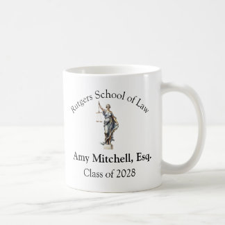Mug Personalized Law School/Lawyer Lady Justice