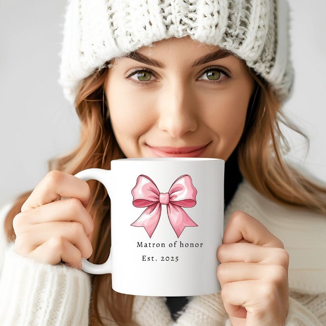 Mug Personalized Matron of Honor Gift Wedding (Créateur téléchargé)