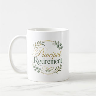 Mug Personalized Principal Retirement Gift