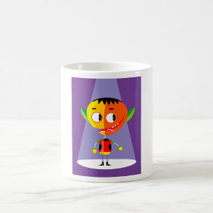 Mug Personnage à tête orange