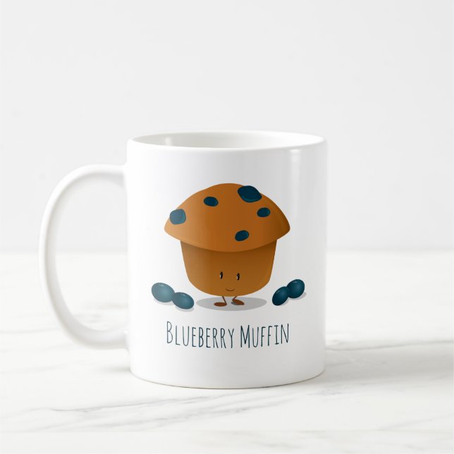 Mug Personnage de dessin animé amical mignon de petit (Gauche)