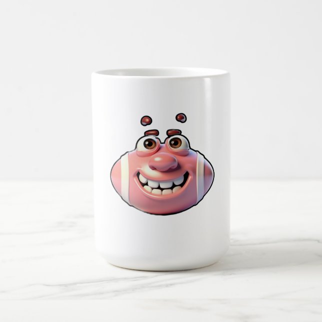 Mug Personnage de dessin animé de baseball drôle  (Centre)