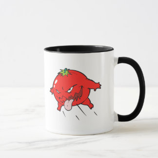 Mug personnage de dessin animé de tomate pourrie en co
