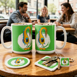 Mug Personnage de dessin animé drôle, coloré et origin