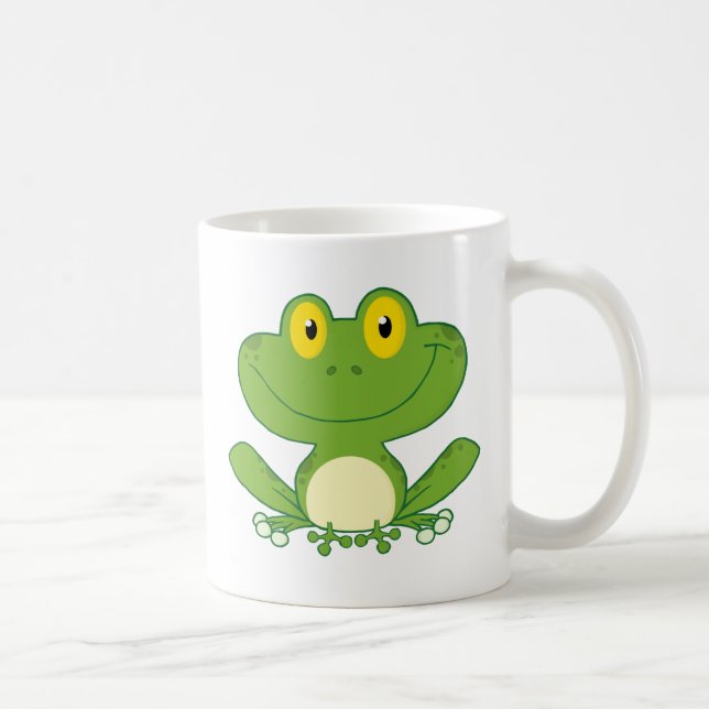Mug Personnage de dessin animé mignon de grenouille (Droite)