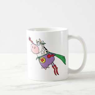 Mug Personnage de dessin animé superbe de vache