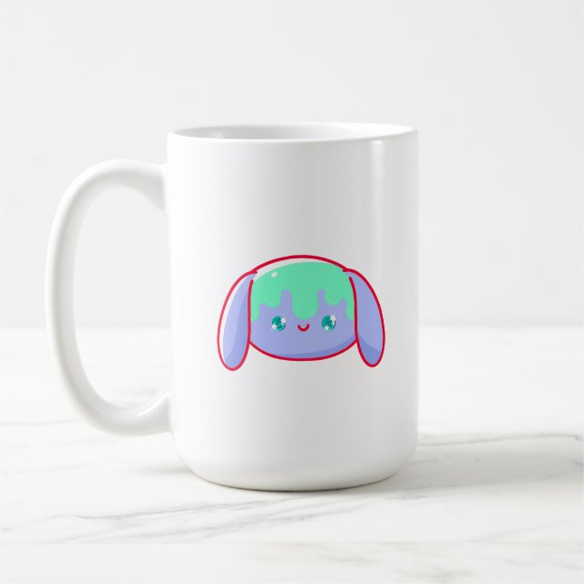 Mug Personnage de goutte d'eau de lapin slime mignon (Gauche)
