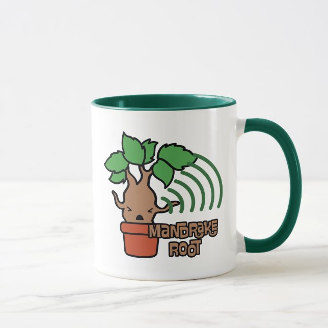 Mug Personnage de mandragore hurlante de dessin animé (Droite)