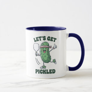 Mug Personnage de Pickleball Mignon Citation Drôle