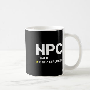 Mug Personnage non joueur PNJ Sauter Dialogue Joueur
