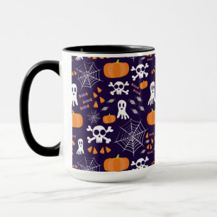 Mug Personnages amusants et effrayants d'Halloween