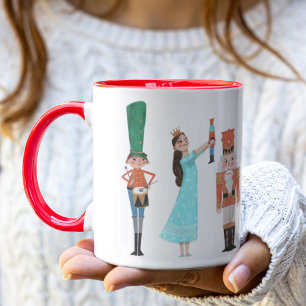 Mug Personnages de ballet de noisette Noël