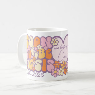Mug Personnalisable "Bientôt être Big Sis, Est. 2025