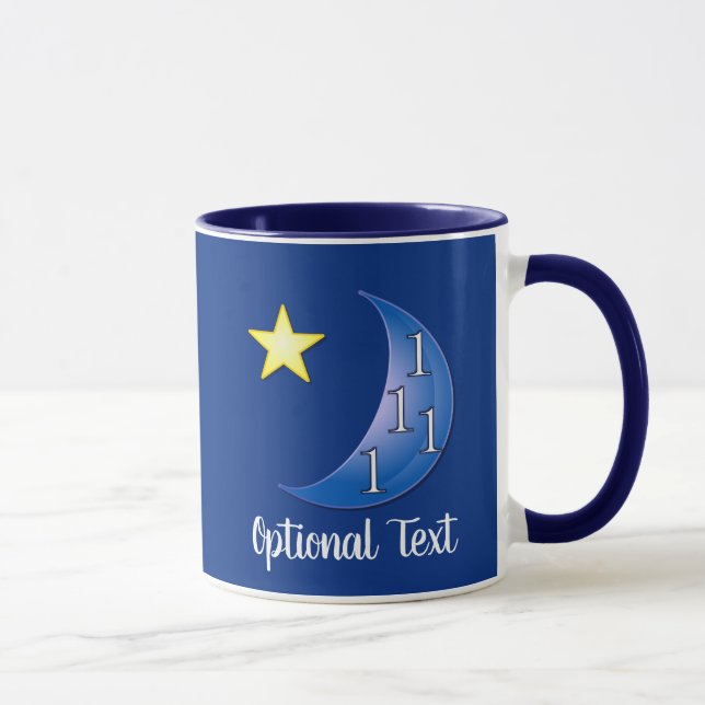 Mug personnalisable Blue Moon (Droite)