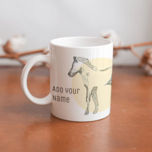 Mug Personnalisable Foal moderne Minimal Cute Unisex H