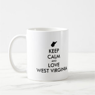 Mug Personnalisable GARDEZ SON CALME et AIMEZ VIRGINIE