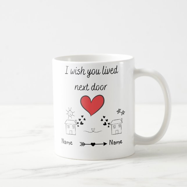 Mug Personnalisable Je Souhaite Que Vous Aissiez Vécu  (Droite)