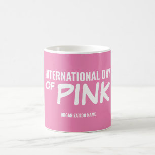 Mug Personnalisable Journée internationale du rose