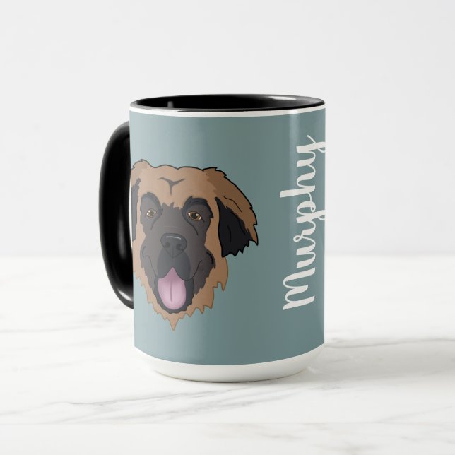 Mug Personnalisable Leonberger (Devant gauche)