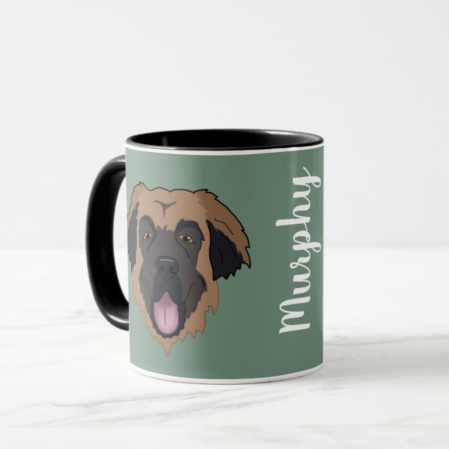 Mug Personnalisable Leonberger (Devant gauche)