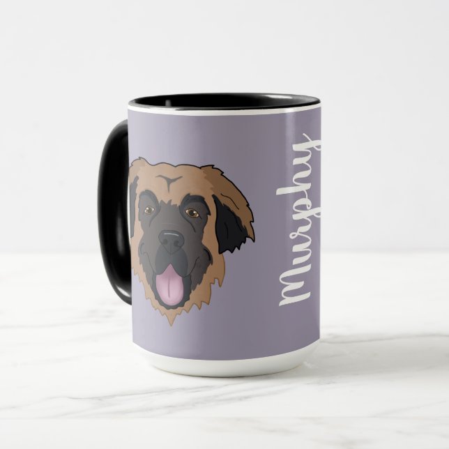 Mug Personnalisable Leonberger (Devant gauche)