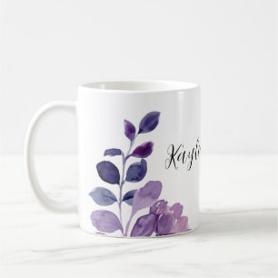 Mug Personnalisable Lilac Floral