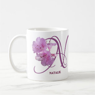 Mug Personnalisable Natalie rose fleurs boho tendance