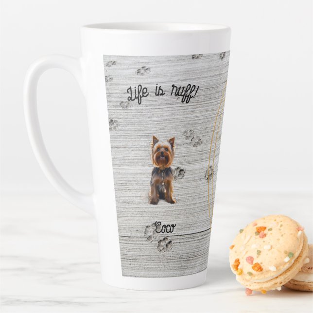 Mug personnalisable pour les amoureux des chiens,  (En situation)