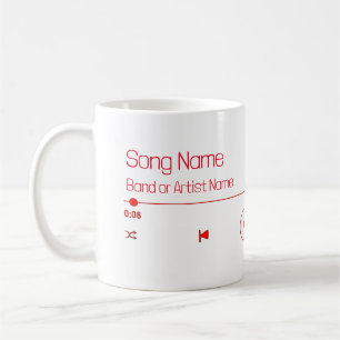 Mug Personnalisable votre musique préférée