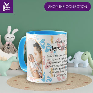 Mug Personnalisation Christian Prayer Keepsaké Baby Bo