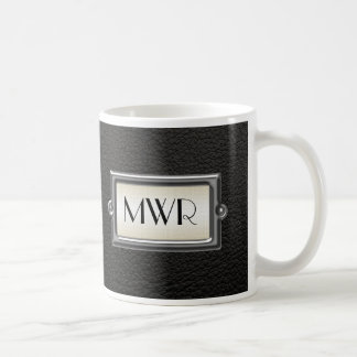 Mug Personnalisation masculine exécutive à 3 lettres m