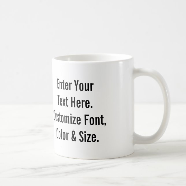 Mug Personnalisé (Droite)