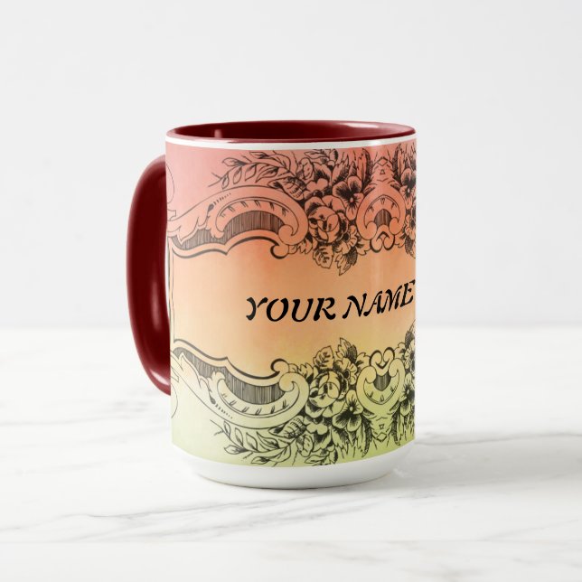 Mug personnalisé (Devant gauche)