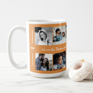 Mug Personnalisé 10 photo collage votre famille de tex