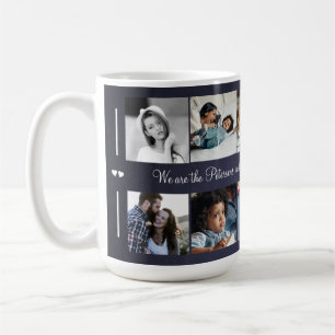Mug Personnalisé 10 photo collage votre famille de tex