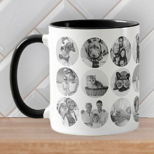 Mug Personnalisé 24 Photos Famille moderne et souvenir