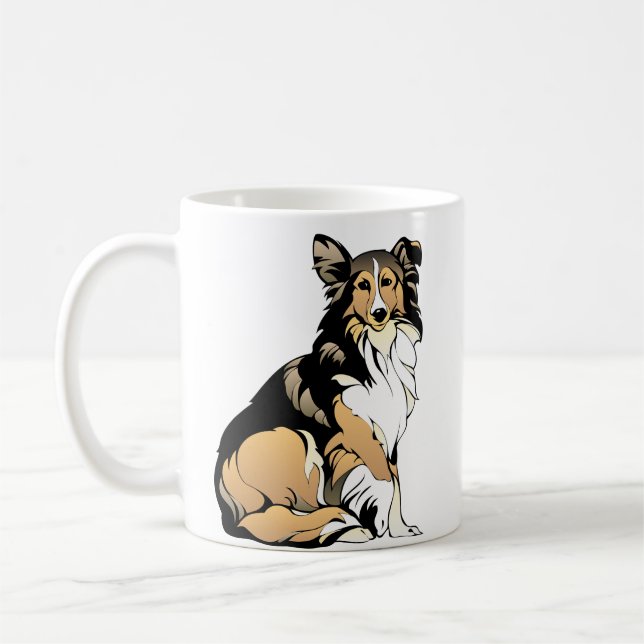 Mug Personnalisé 2 Animaux de compagnie Photo personna (Gauche)