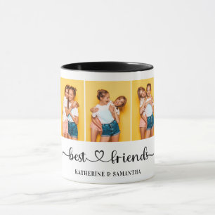 Mug Personnalisé 3 Photo Collage Meilleurs Amis Pour T