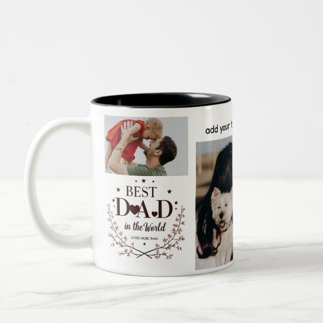 Mug personnalisé à deux tons de 11 oz (Gauche)